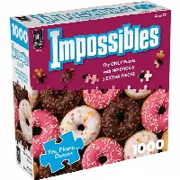 BePuzzled Impossibles Jigsaw Puzzle - Yes Please Donuts - 1000 Piece