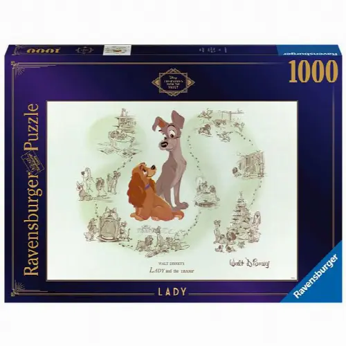 Disney Vault: Lady | Jigsaw - Image 1