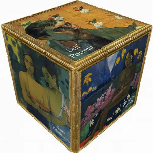 V-CUBE 3 Flat (3x3x3): Gauguin - Image 1