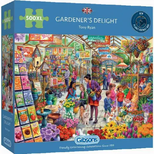 Gardener's Delight - 500 Large Piece | Jigsaw - Image 1