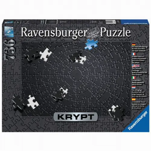 Krypt - Black | Jigsaw - Image 1