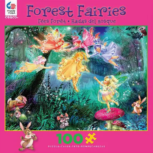 Forest Fairies: Fairy Ring of Six | Jigsaw - Image 1