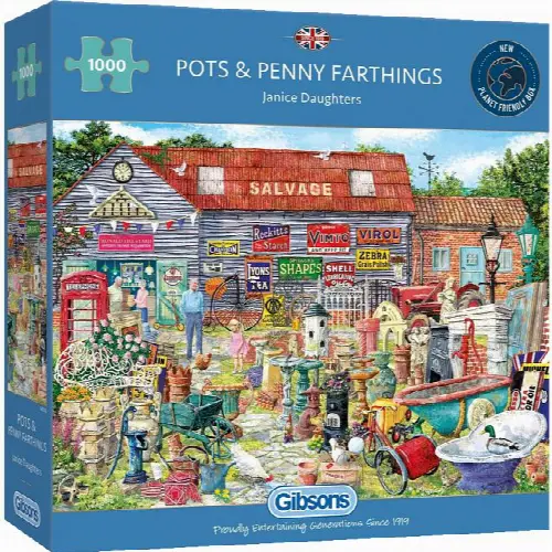 Pots & Penny Farthings | Jigsaw - Image 1