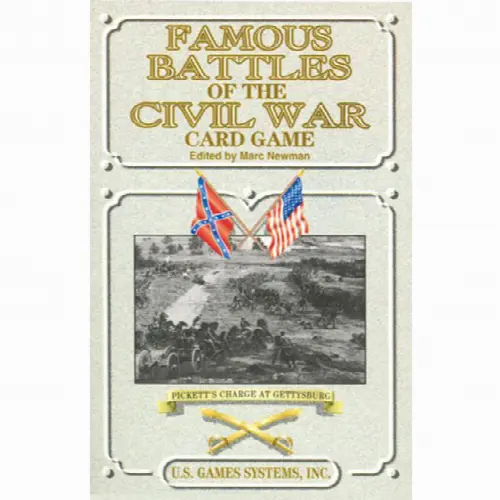 Famous Battles of the Civil War - Card Game Deck - Image 1