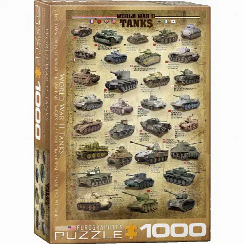 World War II Tanks | Jigsaw - Image 1