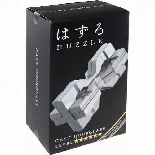 Hanayama Level 6 Cast Puzzle - Hourglass - Image 1
