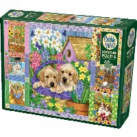 Puppies and Posies Quilt | Jigsaw
