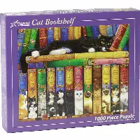 Cat Bookshelf | Jigsaw