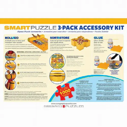 Smart Puzzle 3-Pack Accessory Kit | Jigsaw - Image 1