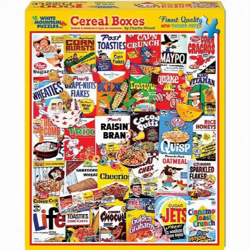 Cereal Boxes | Jigsaw - Image 1