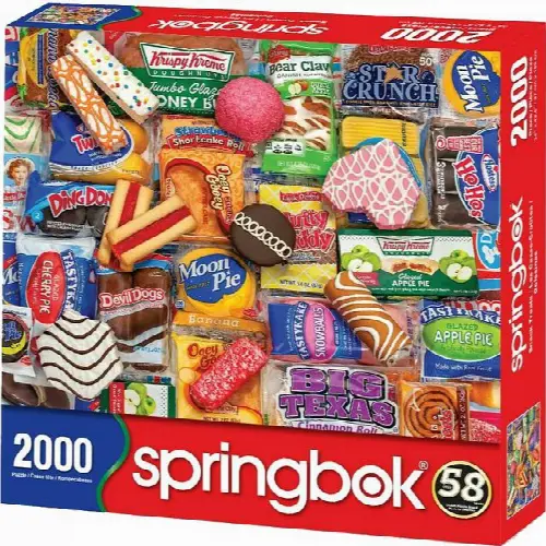 Snack Treats - 2000 Piece Puzzle | Jigsaw - Image 1