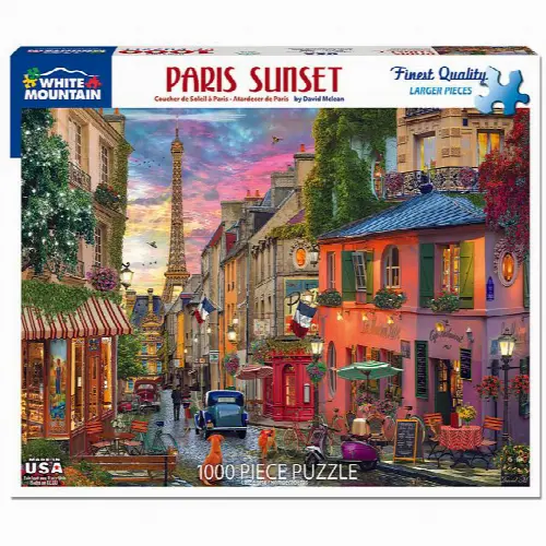 Paris Sunset | Jigsaw - Image 1