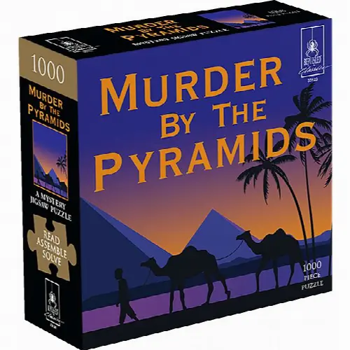 Mystery Puzzle - Murder By The Pyramids | Jigsaw - Image 1