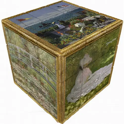 V-CUBE 3 Flat (3x3x3): Monet - Image 1