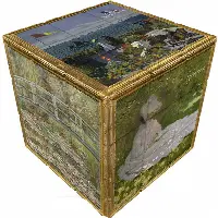 V-CUBE 3 Flat (3x3x3): Monet