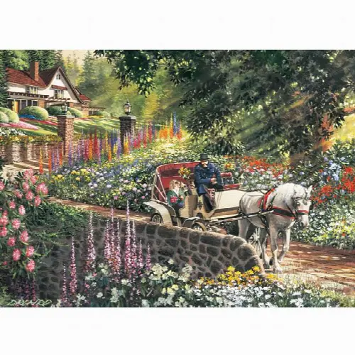 Carriage Ride - Large Piece | Jigsaw - Image 1