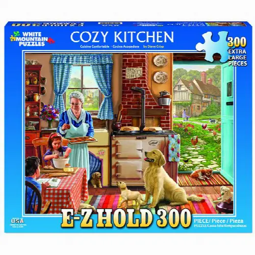 Cozy Kitchen - Large Piece Format | Jigsaw - Image 1