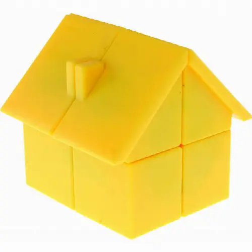 YJ House 2x2x2 - Yellow Body - Image 1