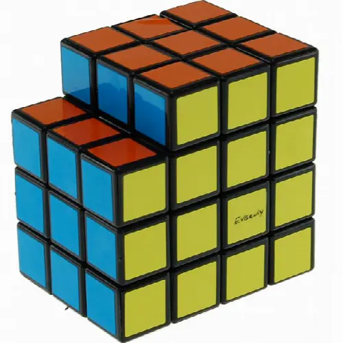 3x3x5 L-Cube with Evgeniy logo - Black Body - Image 1