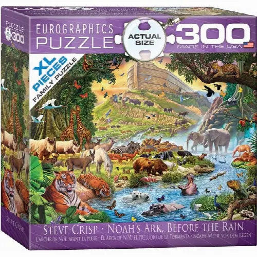 Noah's Ark, Before The Rain - Large Piece Family Puzzle | Jigsaw - Image 1