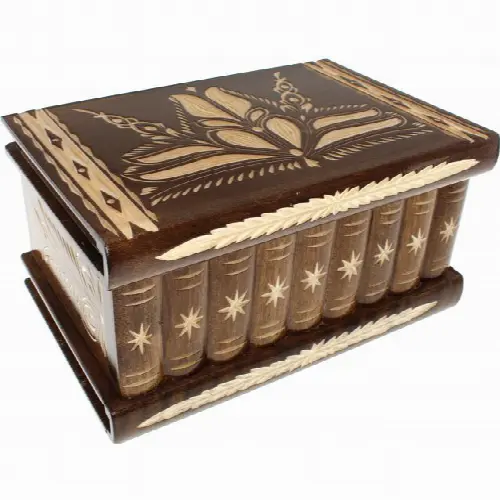 Romanian Puzzle Box - Extra Large Brown - Image 1