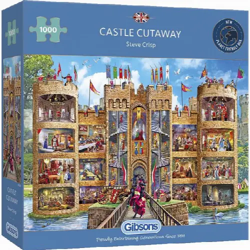 Castle Cutaway | Jigsaw - Image 1