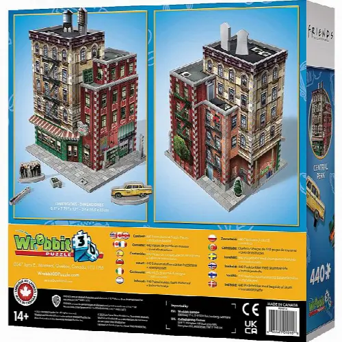 Friends: Central Perk - Wrebbit 3D Jigsaw Puzzle | Jigsaw - Image 1