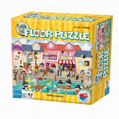 Floor Puzzle: Pirates on Vacation | Jigsaw - Image 1