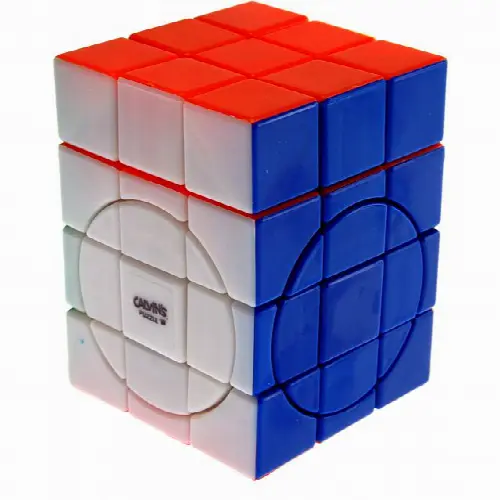 Center shifted 3x3x4 Super i-Cube w/ Evgeniy logo - Stickerless - Image 1