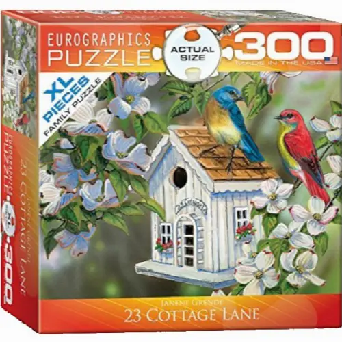 23 Cottage Lane - Large Piece Family Puzzle | Jigsaw - Image 1