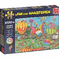 Jan van Haasteren Comic Puzzle - The Balloon Festival | Jigsaw