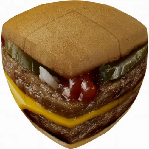 V-Cube Burger 2B Cube Toy - Image 1