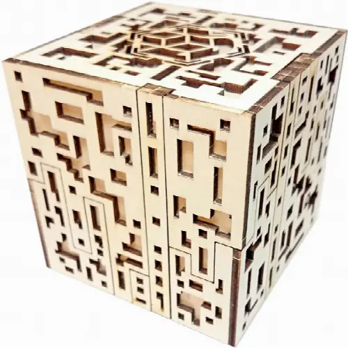 Silver City Kit - Wooden DIY Puzzle Box - Image 1