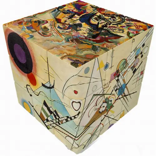 V-CUBE 3 Flat (3x3x3): Kandinsky - Image 1
