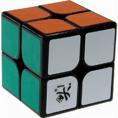 2x2x2 I - Black Body for Speed Cubing (46x46mm - Image 1