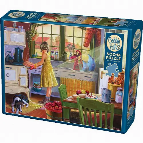 Apple Pie Kitchen Jigsaw Puzzle - 500 Piece - Image 1