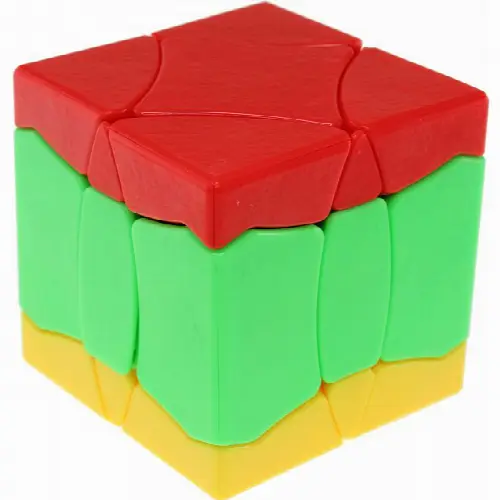 BaiNiaoChaoFeng Cube (Red-Green-Yellow) - Stickerless - Image 1