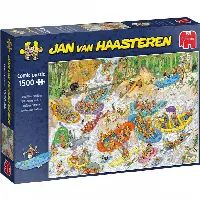 Jan van Haasteren Comic Puzzle - Wild Water Rafting | Jigsaw