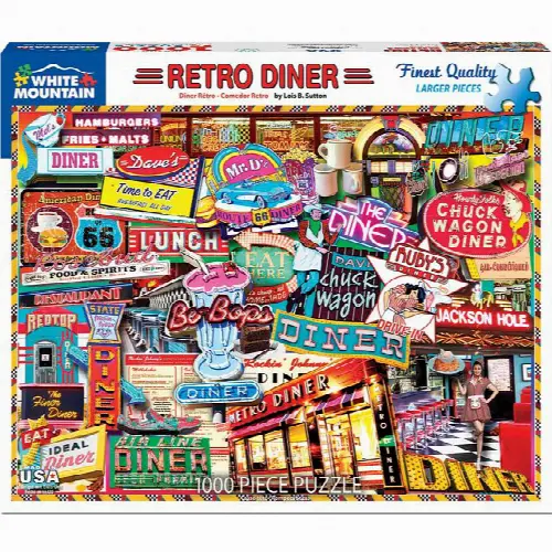 Retro Diner | Jigsaw - Image 1