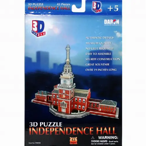 Independence Hall - 3D Puzzle | Jigsaw - Image 1