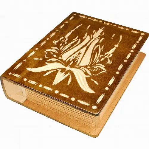 Romanian Secret Book Box - Brown - Image 1