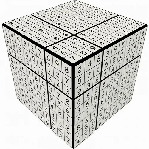 V-CUBE 3 Flat (3x3x3): V-udoku Cube - Image 1