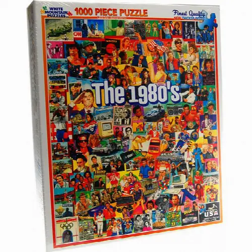 The 1980's Jigsaw Puzzle - 1000 Piece - Image 1