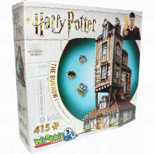 Harry Potter: The Burrow - Weasley Family Home | Jigsaw - Image 1