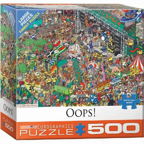 Eurographics Oops By Martin Berry Jigsaw Puzzle - 1000 Piece - Image 1