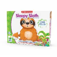 The Learning Journey My First Big Floor Puzzle Sleepy Sloth 12 Piece Jigsaw Puzzle