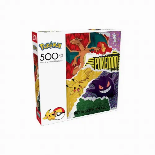 Pokemon Urban Grit Jigsaw Puzzle - 500 Piece - Image 1