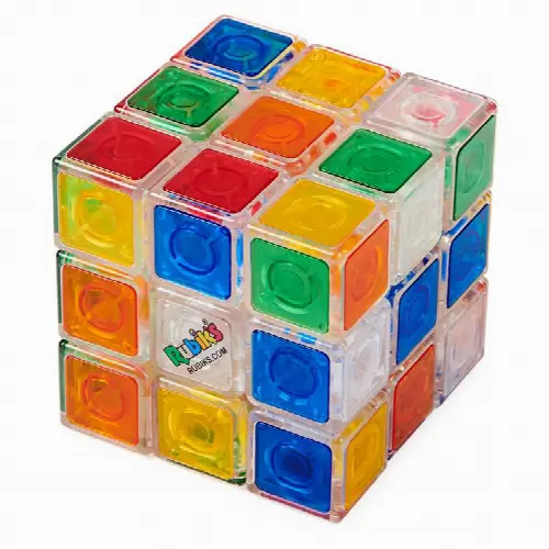 Spin Master Rubik's Crystal 3x3 Cube - Image 1