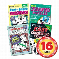 Penny Dell Favorite Crossword 16-Pack (Paperback)