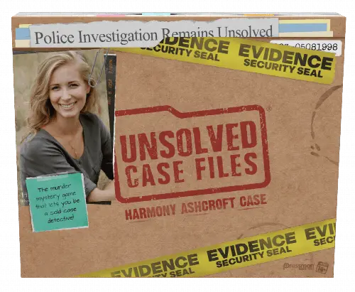 Pressman Unsolved Case Files: Harmony Ashcroft - Murder Mystery Game - Image 1